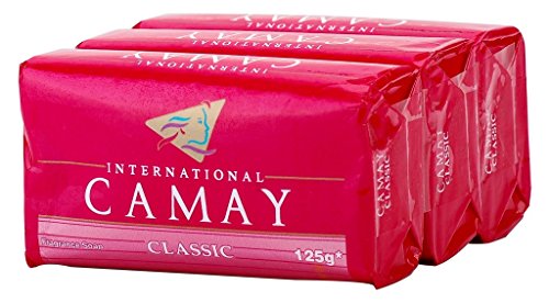 Camay Classic Bath Bar Soap 3-Pack - Refreshing Ripe Fruit Scent, 4oz Each