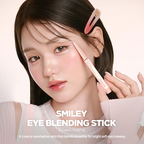 lilybyred Smiley Eye Blending Stick - Creamy Shimmer Eyeshadow, Smiley Sugar