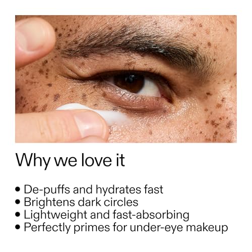 Caffeine Eye Cream by The INKEY List - Reduce Puffiness & Dark Circles, 0.5 fl oz