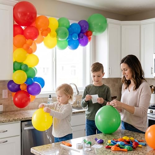 Jenlion 130-Piece Balloon Garland Arch Kit for Parties
