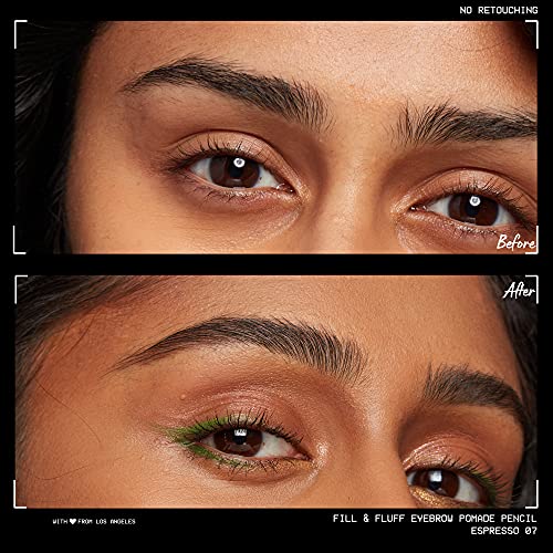 NYX Fill & Fluff Eyebrow Pomade Pencil 07 Espresso - Dual-Ended