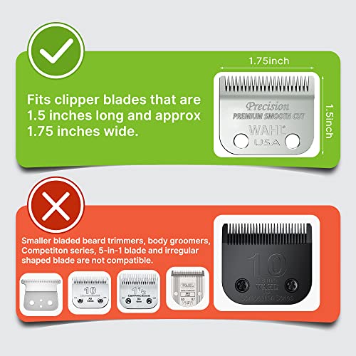 CR8GR8 Extra Long Hair Clipper Guards Set - 6 Piece Attachment Kit