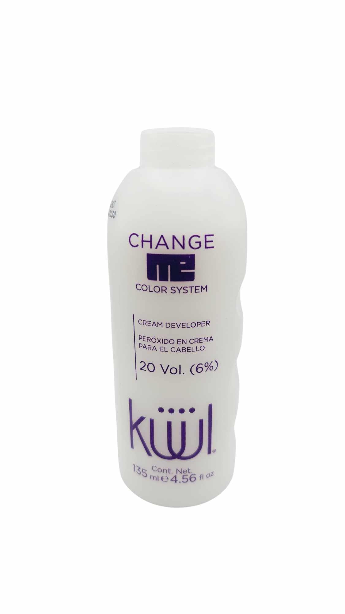Generic Küül Change Me Peroxide 20 Volume (6%) floz Color System Crema Cabello, 4 Fl oz Cream Developer, white