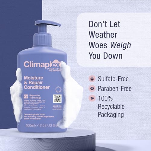 Climaplex Moisture and Repair Conditioner 13.52 oz - Hydrating, Shine Enhancing & Detangling