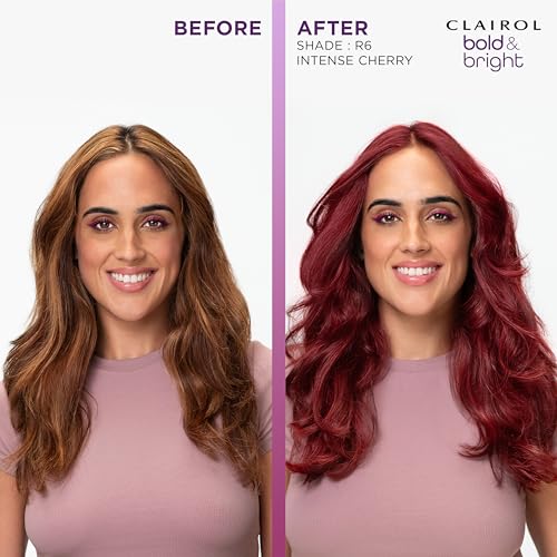 Clairol Bold & Bright Permanent Hair Dye R6 Intense True Red