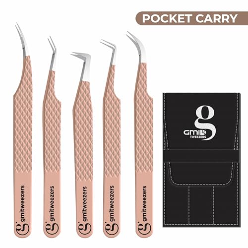 Professional Fiber Tip Tweezers for Eyelash Extensions