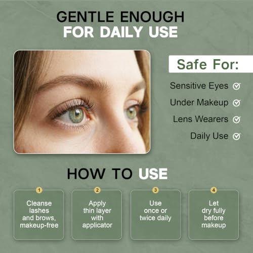 DR.TAGY Eyeluxe Lash & Brow Growth Serum - Water-Based, Oil-Free
