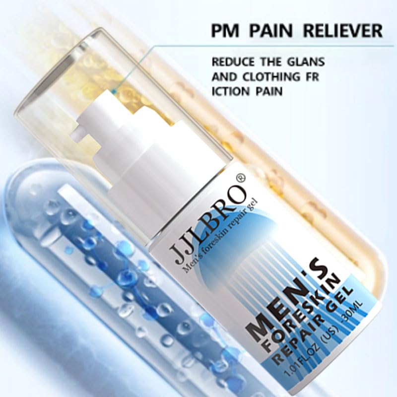 Men's Foreskin Repair Gel - Extra Strength Enlargement Cream for Enhanced Size & Performance | 3.4 oz
