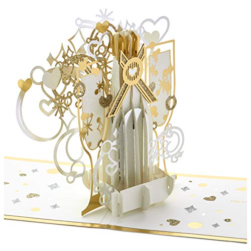 Hallmark Signature Anniversary Pop-Up Card - Champagne Cheers
