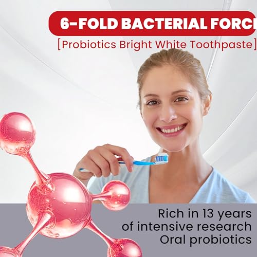 YAYASHI SP-6 Probiotic Whitening Toothpaste, Mint, 4.23 Fl Oz (Pack of 2)