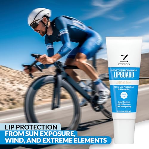 Zealios LipGuard SPF 28 Sunscreen Lip Balm - 3 Pack Hydrating Formula