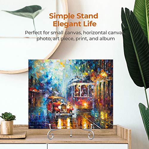 TR-LIFE 10-Inch Metal Easel Stand for Plates & Pictures - 2 Pack