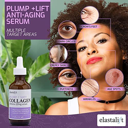 Elastalift Collagen Serum for Face - Skin Tightening & Plumping