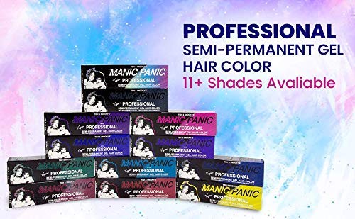 Manic Panic Divine Wine Semi Permanent Red Gel Hair Dye 3 oz