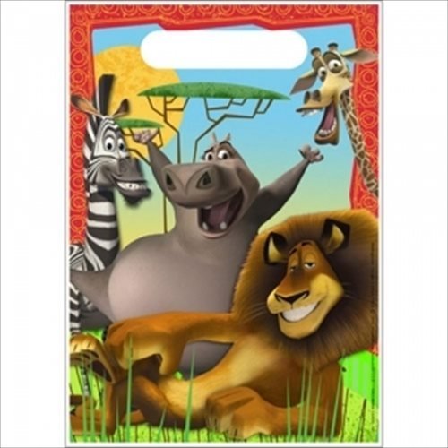 Madagascar Escape 2 Africa Favor Bags - 8 Count
