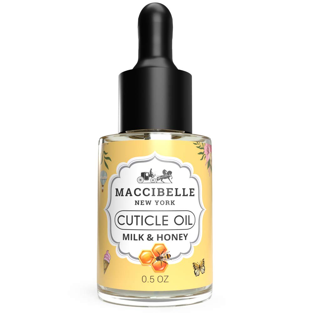 Cuticle Oil Refill - Nourishing Milk and Honey Formula for Dry, Cracked Cuticles | 8oz
