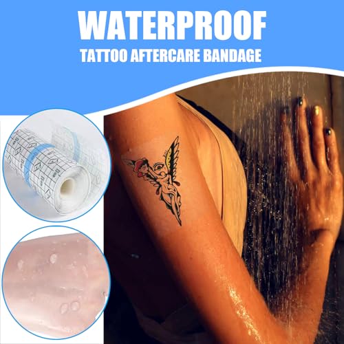 Urknall Tattoo Aftercare Bandage - 2 Rolls of Waterproof Cover