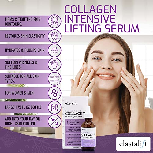 Elastalift Collagen Serum for Face - Skin Tightening & Plumping