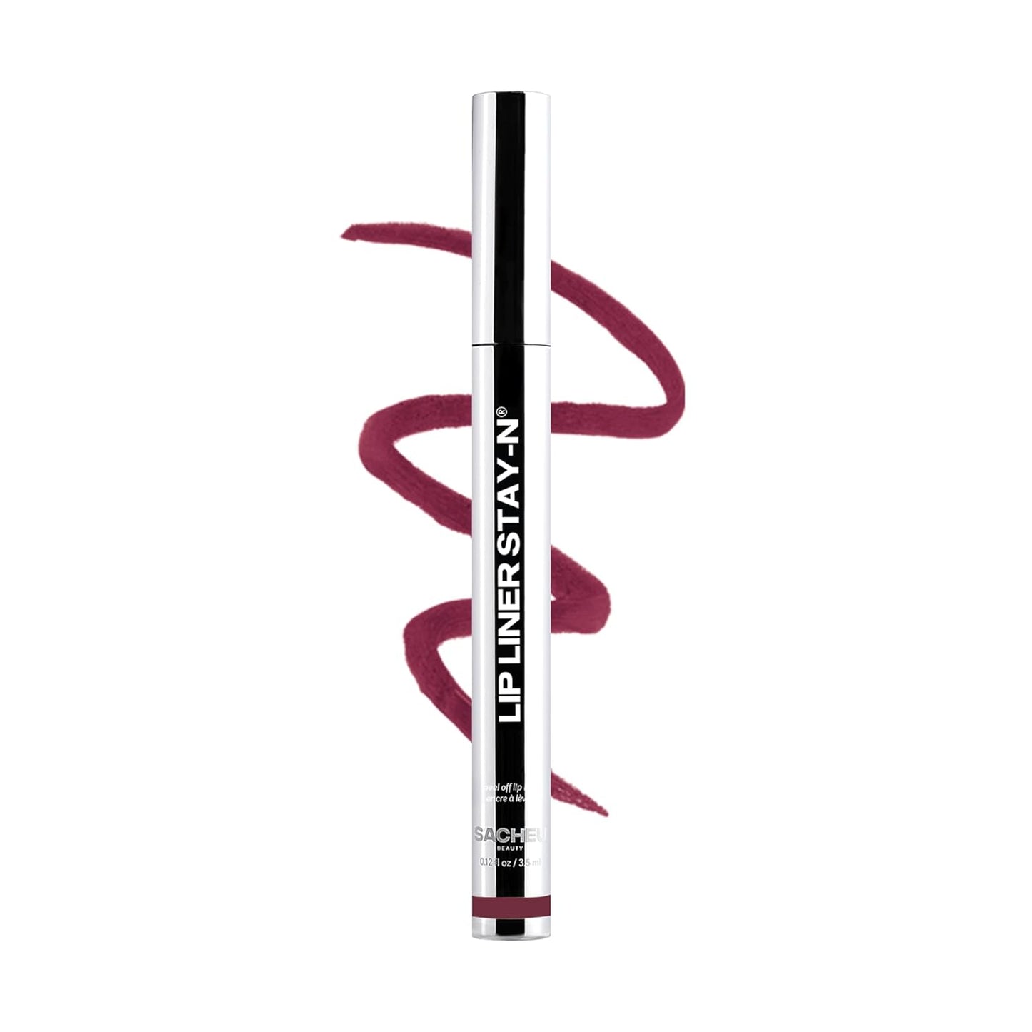 Stay-N Peel Off Lip Stain - Long Lasting Waterproof Lip Tint with Hyaluronic Acid & Vitamin E | Vegan, Transfer Proof Matte Finish