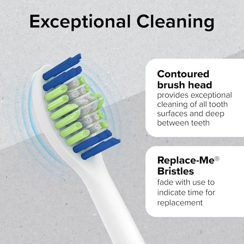 Reach SmileSonic Pro Essential Clean Replacement Toothbrush Heads - 5 Pack for Philips Sonicare