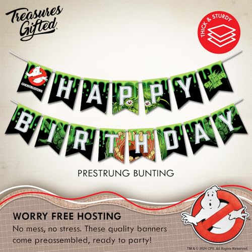 Ghostbusters Birthday Banner - Officially Licensed Party Decoration