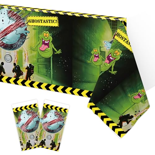 Ghostbusters Party Tablecloths - 2 Pack, 70" x 42"