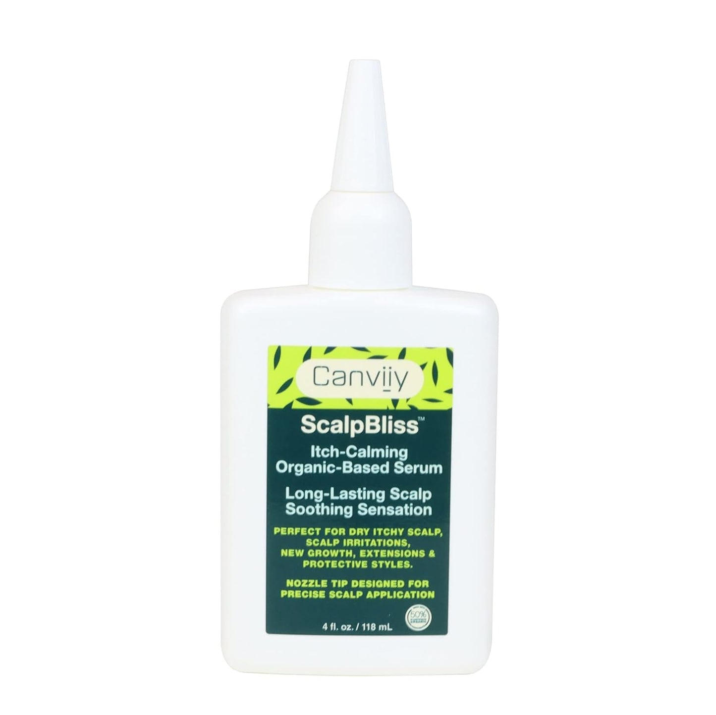 ScalpBliss Itch-Calming Serum - Long-Lasting Moisturizer for Dry, Itchy Scalp | Enriched with Aloe Vera & Peppermint Oil