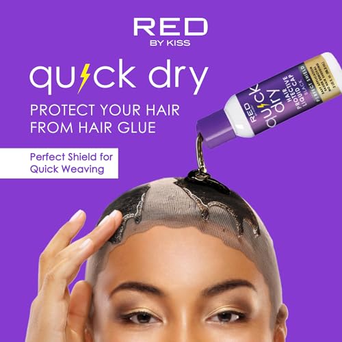 Red by Kiss Quick Dry Hair Protective Liquid Cap - 2oz