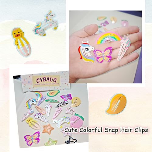 Colorful Metal Hair Clips Set for Girls and Women - 101 Non-Slip Barrettes & Barrettes