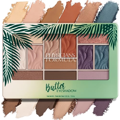 Physicians Formula Murumuru Butter Eyeshadow Palette - Tropical Days, 12 Creamy Shades