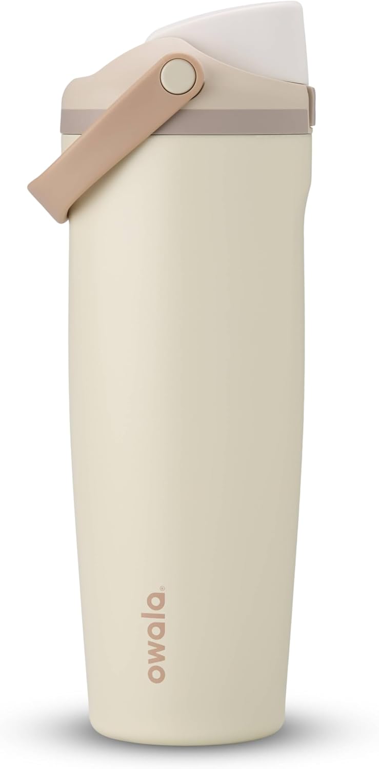 Owala FreeSip Sway Insulated Stainless Steel Water Bottle - 40oz, Two-Way Spout, BPA Free, Leak Proof, Ideal for Travel & Sports