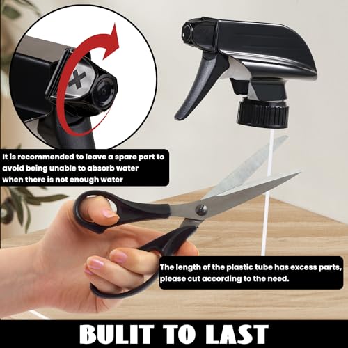 4 Pack Adjustable Spray Nozzles for 8oz/16oz Bottles