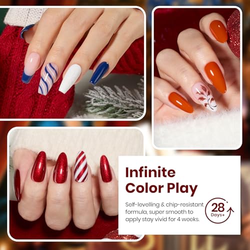 Beetles Gel Nail Polish Set - 23-Piece Glowing Attraction Collection