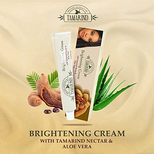 Neoclear Organic Tamarind Extract Skin Brightening Cream 1 Fl Oz - Dark Spot & Pigmentation Treatment for Face, Body, Hands, Underarms, Men & Women