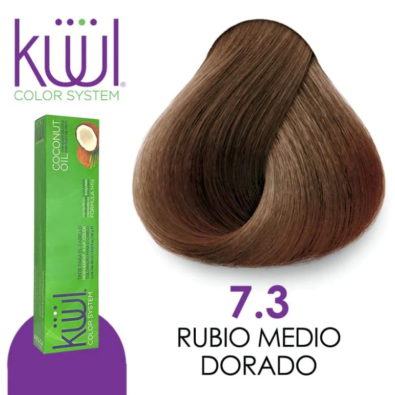 Fantasy Nails Küül Color System - 7.3 Rubio Dorado Permanent Hair Color