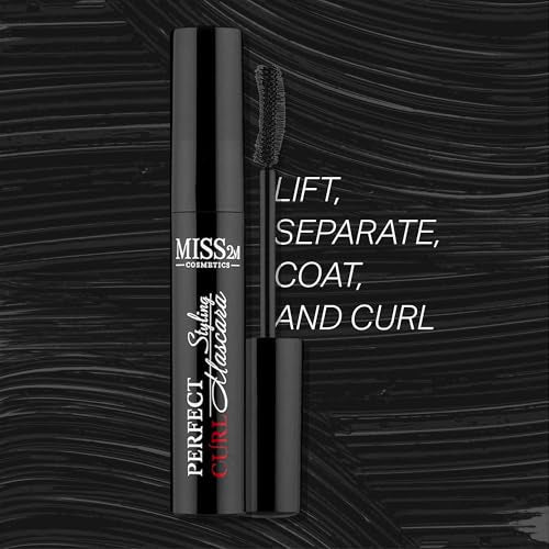 MISS2M Perfect Curl Mascara - Lash Lift Lengthening & Curling Formula