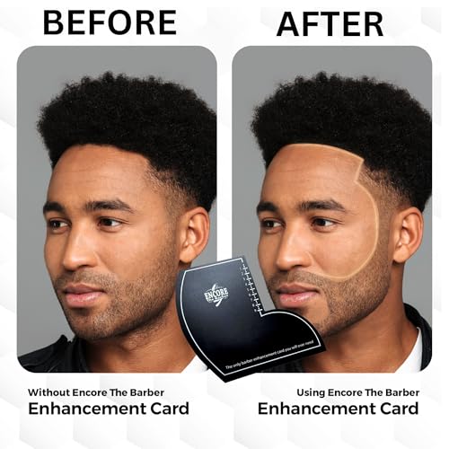 Encore Enhancement Card for Barbers | Precision Hairline Tool