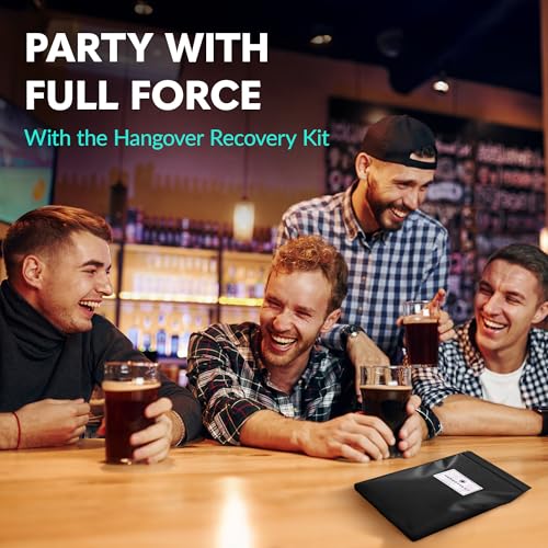 Men's Hangover Recovery Kit - 9 Piece Party Essentials