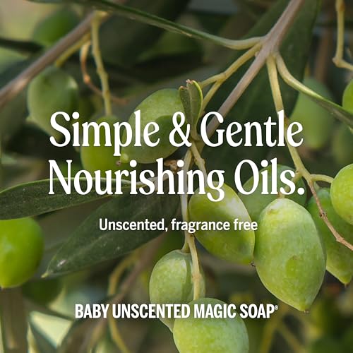 Dr. Bronner's Baby Unscented Pure-Castile Liquid Soap, 32 oz