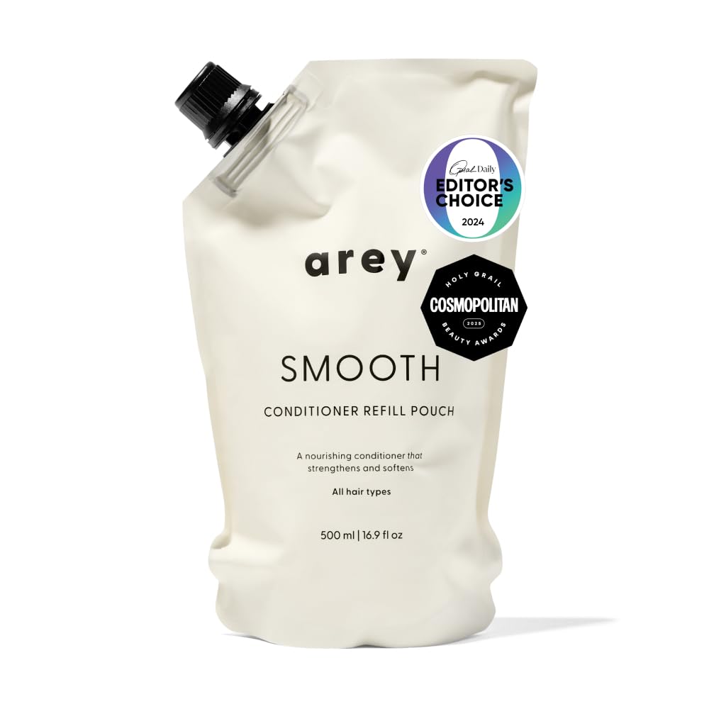 Arey Smooth Conditioner - Anti-Aging Formula for Fine to Medium Hair | Retains Moisture & Promotes Smoothness | 8.45 Fl Oz