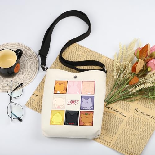 Korean Music Group Canvas Tote Bag - Reusable Shopping & Travel Bag