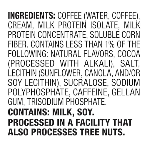 Quest Mocha Latte Iced Coffee - 10g Protein, 1g Sugar, 200mg Caffeine, 4 Pack