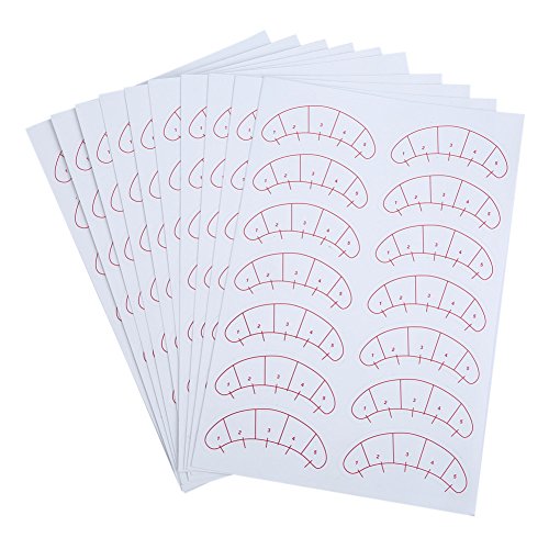 BEMLP 140 Pcs Eye Under Eye Patches for Eyelash Extension & Makeup