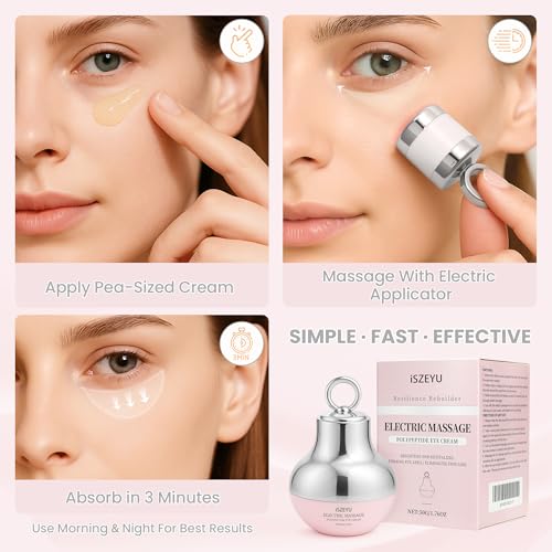 Pro Xylane Electric Eye Massage Cream with Red Light Therapy - Firming & Anti-Aging