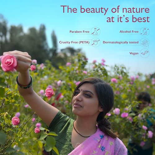 Dabur Gulabari Premium Rose Water Face Toner, 400ml - Alcohol Free