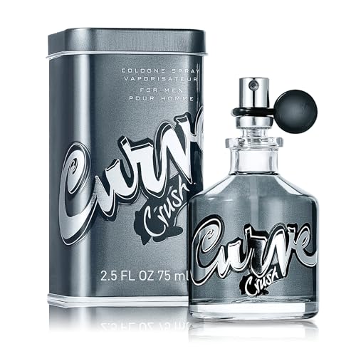Curve Crush Men's Cologne Spray - Fresh Casual Fragrance, 2.5 Fl Oz