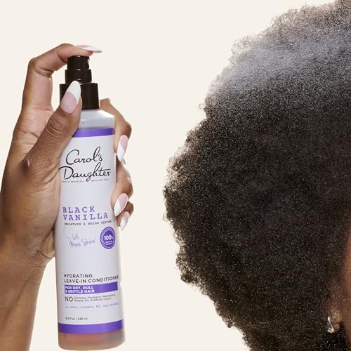 Carol's Daughter Black Vanilla Leave-In Conditioner - 8 Fl Oz for Curly & Wavy Hair