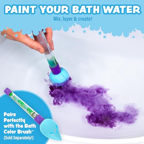 Tub Works® 120-Count Kids Bath Color Pops™ Refill Pack - Vibrant, Fragrance-Free, Moisturizing Bath Tablets for Color Brush