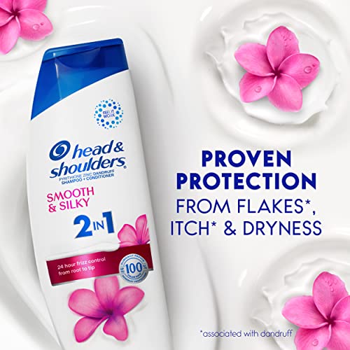 Head & Shoulders Smooth and Silky 2-in-1 Anti-Dandruff Shampoo