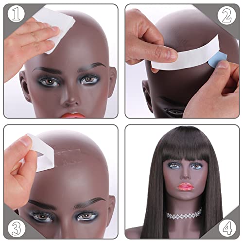 48pcs Waterproof Double-Sided Wig Tape for Lace Front Wigs